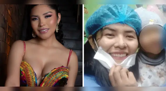 Yarita Lizeth visita a niños con cáncer.