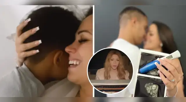 Melissa Klug es sorprendida por su menor hijo.