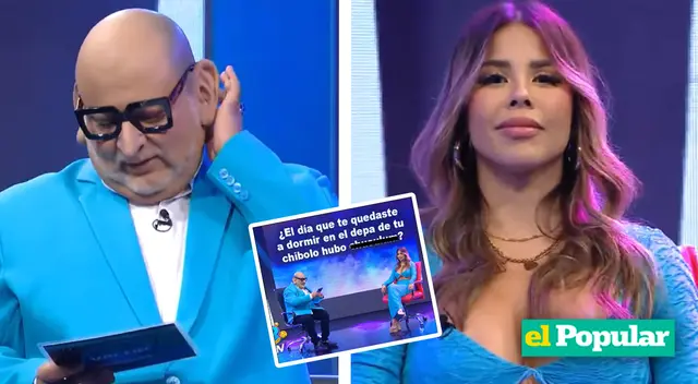 Gabriela Serpa respondió en El Valor de la Verdura sobre lo ocurrido en departamento de joven con el que fue ampayado.