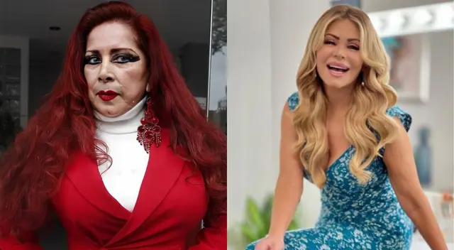 Monique Pardo y Gisela Valcárcel. Monique Pardo y Gisela Valcárcel.