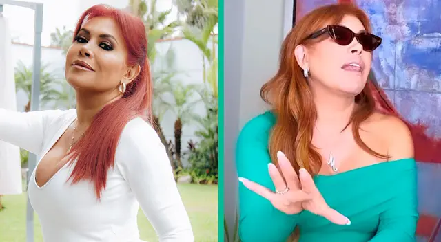 Magaly Medina se luce en TikTok con trend respuesta para sus haters.