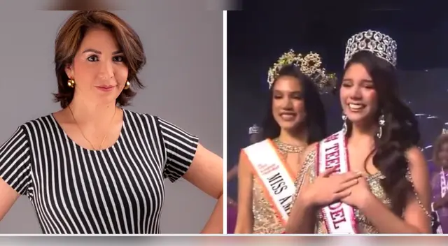 Danuska Zapata emocionada por coronación de Gaela Barraza como Miss Teen Model: "Orgullosa de ti"