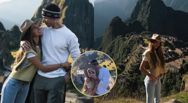 Alessia Rovegno cumple el sueño de conocer Machu Picchu Alessia Rovegno cumple el sueño de conocer Machu Picchu
