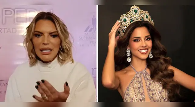 Jessica Newton confía en Luciana Fuster tras coronación como Miss Grand Perú.