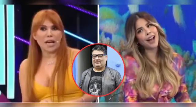 Magaly Medina le hace confesión a Gabriela Serpa. Magaly Medina le hace confesión a Gabriela Serpa.