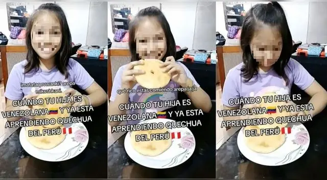 La niña venezolana dejó en 'shock' a miles de usuarios peruanos en TikTok al hablar quechua. La niña venezolana dejó en 'shock' a miles de usuarios peruanos en TikTok al hablar quechua.