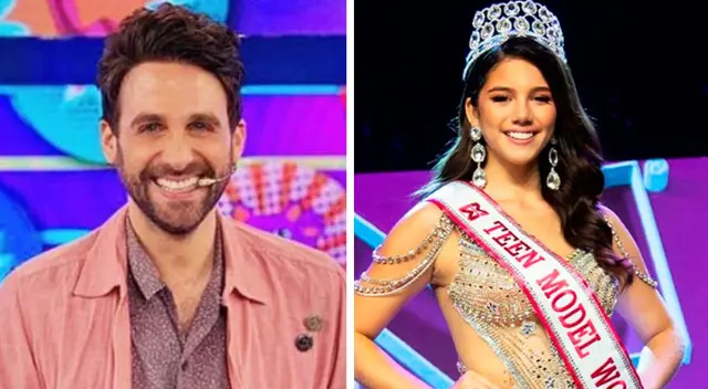 Rodrigo González feliz por los logros de Gaela Barraza. Rodrigo González feliz por los logros de Gaela Barraza.