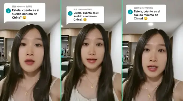 La respuesta de la influencer china fue viral en TikTok.