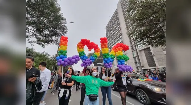 Marcha del orgullo en Lima 2023