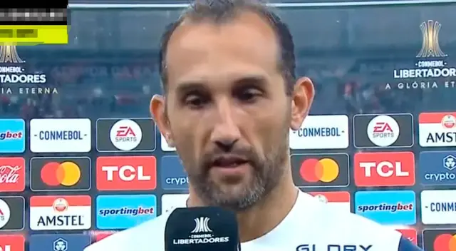 Hernán Barcos reconoció superioridad de Paranaense. Hernán Barcos reconoció superioridad de Paranaense.