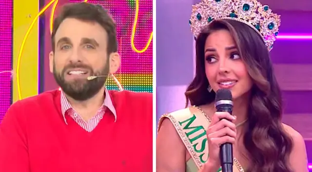 Rodrigo González hace el pare a Luciana Fuster por decir que ahora se llama "Perú".