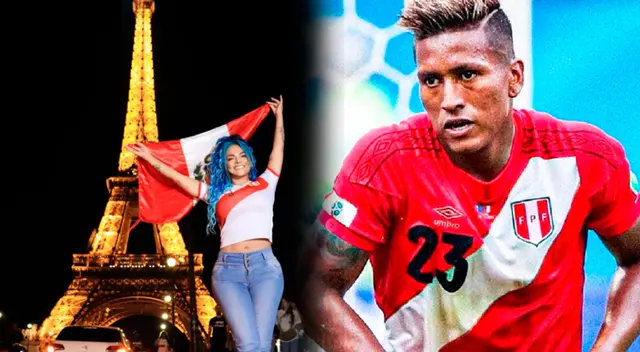 Jessy Kate se lució con la blanquirroja en la torre Eiffel.