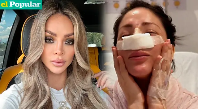 Sheyla Rojas no cumplió su palabra y volvió a pasar por el quirófano.