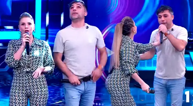 ¿Renunció? Johanna San Miguel enfurece con Renzo Schuller y se retira del set: "Ya me está cansando"