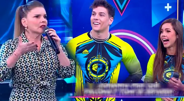 Johanna San Miguel se muestra molesta.