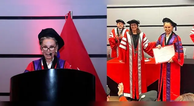 Criolla emocionada por distinción. Criolla emocionada por distinción.