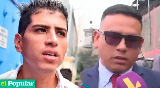 Abogado de John Kelvin brinda declaraciones a la prensa sobre el acusado.