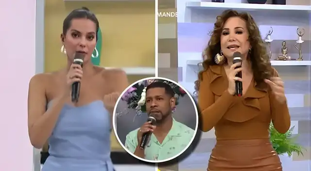 Al escuchar que Valeria Piazza le reclamaba a Edson Dávila por mentirle, Janet Barboza metió su cuchara.