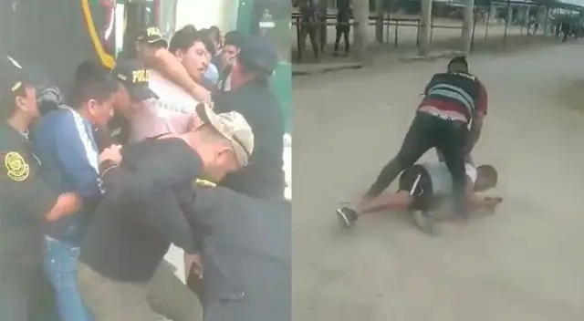 Agentes del orden protagonizaron enfrentamiento en Piura. Agentes del orden protagonizaron enfrentamiento en Piura.