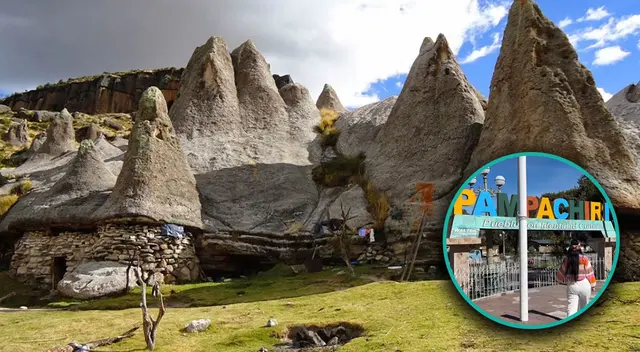 La Aldea de los pitufos en Perú es un lugar vistoso que definitivamente no te puedes perder.