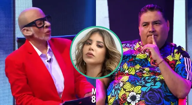 Gabriela Serpa manda misil a Alfredo Benavides durante 'El valor de la verduda' de "JB en ATV". Gabriela Serpa manda misil a Alfredo Benavides durante 'El valor de la verduda' de "JB en ATV".