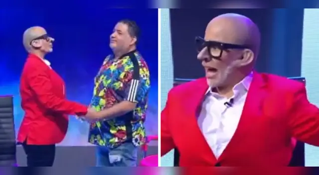 Alfredo Benavides en el sillón rojo de El valor de la verdura. Alfredo Benavides en el sillón rojo de El valor de la verdura.