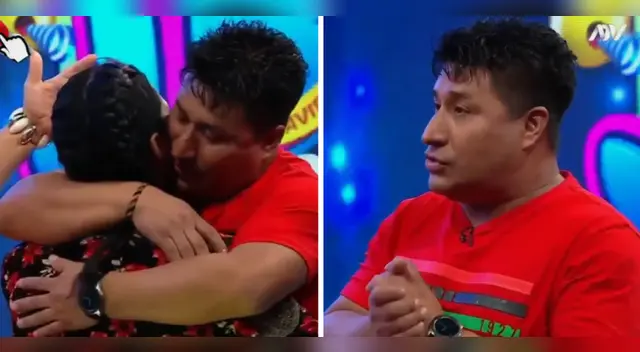 Danny Rosales y Pepino se abrazan tras reconciliación.