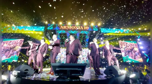 "Armonía 10" celebra sus 51 años con espectacular concierto.