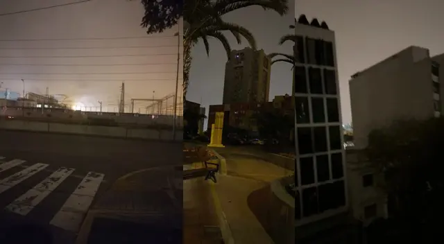 Apagón masivo en varios distritos. Apagón masivo en varios distritos.