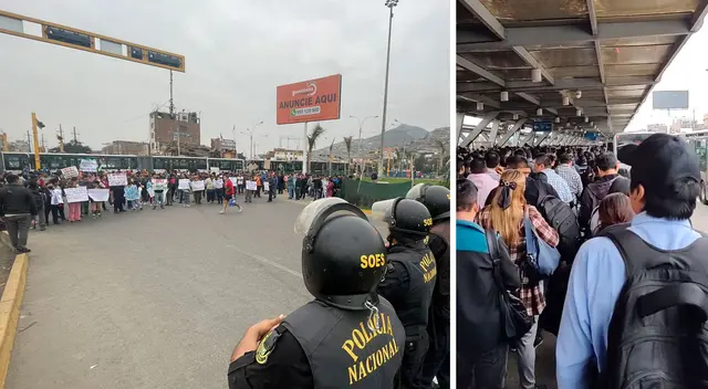 Caos en la Estación Naranjal del Metropolitano. Caos en la Estación Naranjal del Metropolitano.