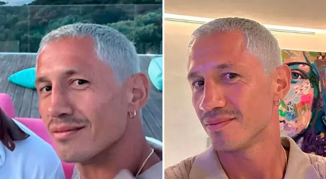 Gianluca Lapadula se roba las miradas con su nueva apariencia. Gianluca Lapadula se roba las miradas con su nueva apariencia.