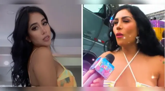 Leysi Suárez recuerda a Melissa Paredes. Leysi Suárez recuerda a Melissa Paredes.