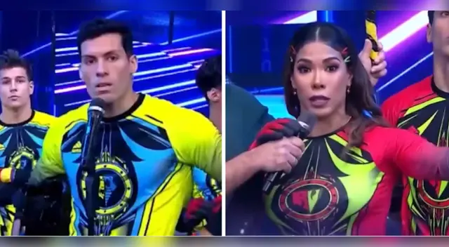 Patricio Parodi y Karen Dejo en tenso momento en EEG. Patricio Parodi y Karen Dejo en tenso momento en EEG.