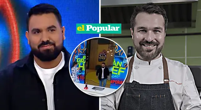 El jurado Giacomo Bocchio se ausentó en el programa "El Gran Chef Famosos" este 3 de julio. El jurado Giacomo Bocchio se ausentó en el programa "El Gran Chef Famosos" este 3 de julio.