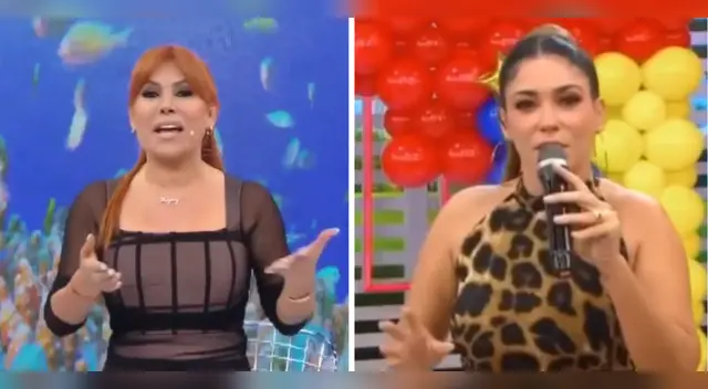 Magaly Medina chanca a Tilsa Lozano por decir que se autoregala. Magaly Medina chanca a Tilsa Lozano por decir que se autoregala.