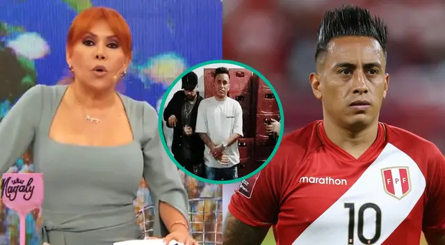 Magaly Medina considera que Christian Cueva tiene problemas con la bebida.