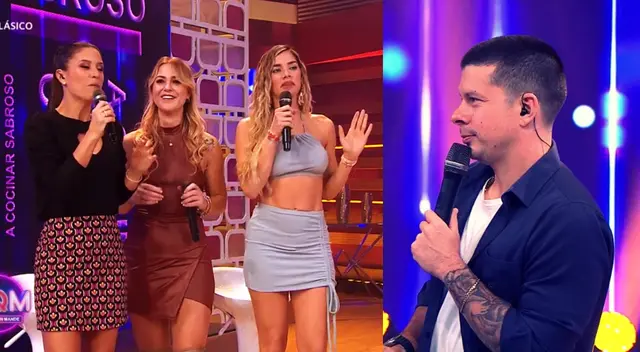 Korina Rivadeneira y Mario Hart reaccionan particularmente cuando iban a ser consultados por su relación. Korina Rivadeneira y Mario Hart reaccionan particularmente cuando iban a ser consultados por su relación.