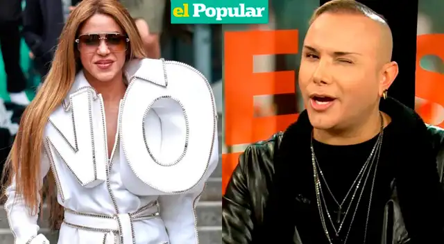 Carlos Cacho desaprueba looks de Shakira.