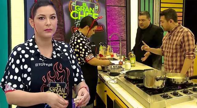 Natalia Salas presencia discusión entre Javier Masías y Giacomo Bocchio.