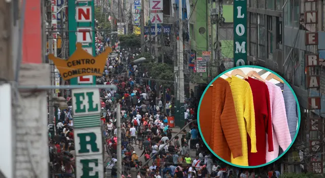 Prendas de invierno a precios increíbles en Gamarra.