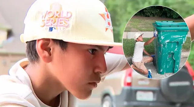 Limpia los tachos de basura de su barrio y se hace fortuna con solo 13 años Limpia los tachos de basura de su barrio y se hace fortuna con solo 13 años