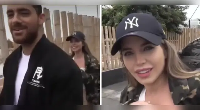 Flavia Laos y Austin Palao son captados juntos.