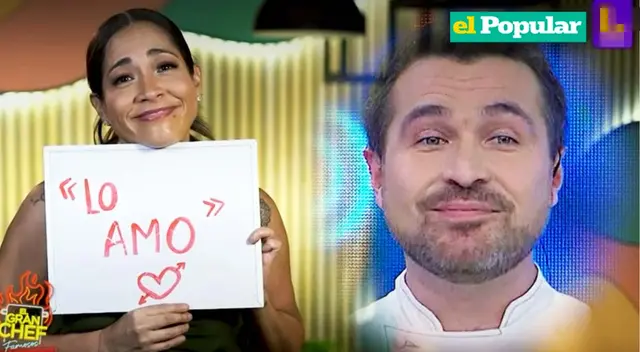 Katia Palma sorprende con propuesta indecente a Giacomo Bocchio.
