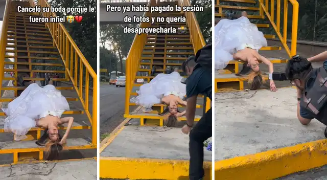 La sesión fotográfica se ha vuelto viral en redes sociales.