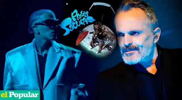 Miguel Bosé debuta en la música urbana con Rauw Alejandro para el álbum 'Playa y Saturno'.
