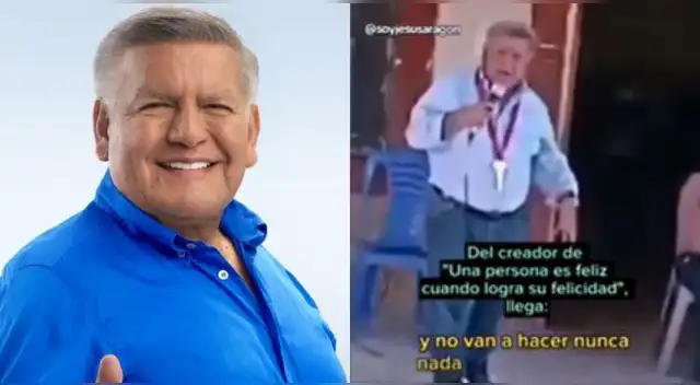 César Acuña soltó una peculiar frase en contra de los políticos y es viral en TikTok.