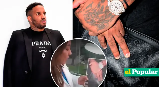 ¿Qué tiene Jefferson Farfán en las manos? ¿Qué tiene Jefferson Farfán en las manos?