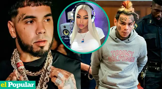 Anuel AA revive el pasado delictivo de 6ix9ine y se enoja con Yailín.