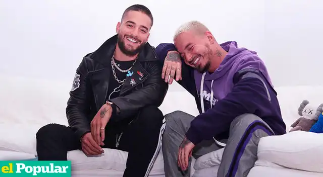 Maluma y J Balvin dan concierto en España.