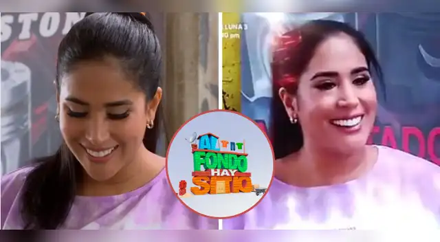 Melissa Paredes volvió a la actuación en Al fondo hay sitio.